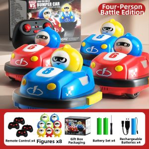 TonGJishi | Bumper RC Car Dual Battle Family Interactive Toy
