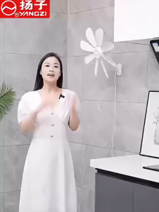Quạt treo tường gia đình có thể điều chỉnh góc độ độ ồn thấp lắp đặt dễ dàng