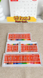 FCI Oil Pastel (8/12/18/24) Colors Non Toxic Soft Drawing Art Craft Washable Crayons for Kids Students and School Supplies