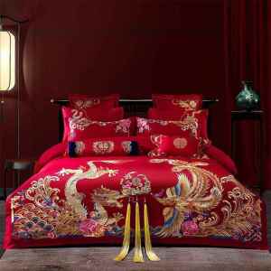 Wedding Use Cotton 4-Piece Bedding Set