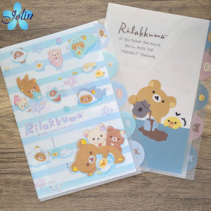 San-X Bear Corner Lớn A4 Lồng Index Mục Danh Sách Tự Nghiệp San-X Bear Circus Giới Hạn Phiên Bản Lồi Loei 5 Phần