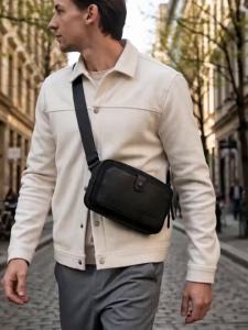 Mark Ryden | Túi Đeo Chéo MARK RYDEN Gentle Slim Dành Cho Nam 2L Oxford Microfiber Chống Nước Thông Thường Túi Đeo Hông Ngực Có Túi Khóa Kéo