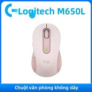 Logitech | Chuột Không Dây Logitech M650/M650L Signature Với Cảm Biến Quang Học Tiên Tiến Tay Cầm Cao Su 5 Nút Tùy Chỉnh Phạm Vi 10m