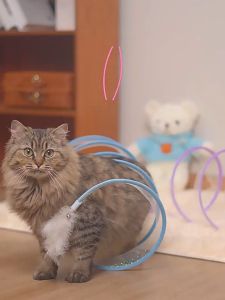 อุโมงค์สนุกใหม่สำหรับแมวแมวหรือสัตว์ขนาดใหญ่ ของเล่นแมว บ้านแมว อุโมงค์แมวซ่อนหา อูไฟฟ้า