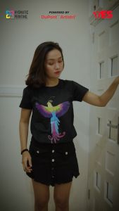 KaosYES Kaos Polos Wanita Cotton Combed 24s - Fashion Baju Wanita Distro Putih - Desain Kasual dan Lembut - 100% Premium Cotton (Tidak Ada Campuran Spandex/Polyester) - Nyaman Digunakan
