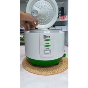 Rice Cooker Mini TD MC-102 PL Berkapasitas 1.2Liter Anti Lengket / Mejikom Mini Multifungsi / Panci Listrik Serbaguna