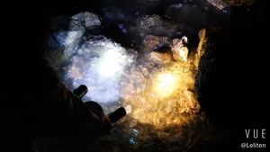 Scuba Diving Flashlight Underwater 100m Waterproof Diving Lamp Light L2 3800 Lumens - TR298 - Black