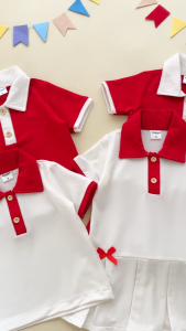 Thanaya Kids - Mika Series Dress Anak Perempuan Kaos Anak Cowok Merah Putih Kemerdekaan