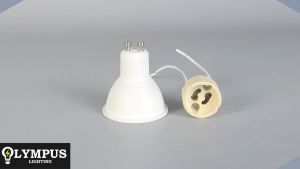 LED GU10 GX10 Lamp holder Wire Socket Connector 220V for Halogen Ceramic Light Bulb