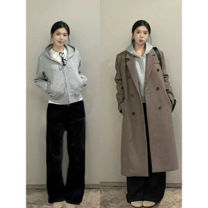 XIANGBAIWEI | Slim Fit Regular Shoulder Hooded Short Outerwear