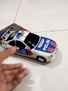 Mainan Mobil Polisi Bump & Go Murah Meriah 66 21026P | Mainan Edukasi Anak Mobil Polisi Patroli Jalan Ada Bunyi Suara Dan Lampu | Mainan Anak Cowok Cocok Untuk Kado Anak | Mobil Pilisi Indonesia Lampu Dan Sirine Polisi