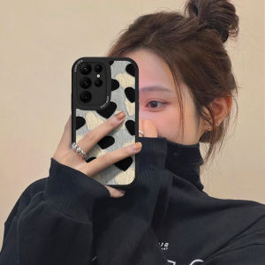 Samsung S25 Phone Case Soft Silicone Full Cover Heart Oil Painting Design Korean Style Female Model Protective Shell Anti-Fall