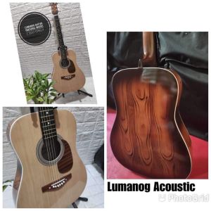 Acoustic Guitar (Lumanog natural wood)