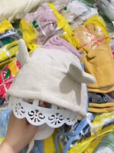 Nón Mũ buộc dây sừng hươu đáng yêu cho bé trai / bé gái (0-6 tháng) - SP0439