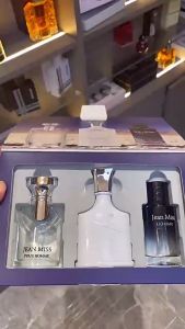 Small town Yixiang Darjeeling Tea White Tea perfume Set Wild Silver Mountain Spring White Tea Three piece Gift Box(Mens perfume suit)0146B