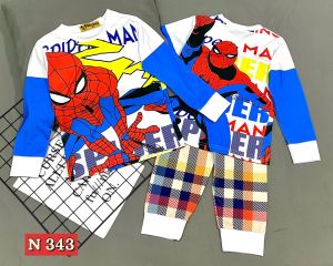 Đồ bộ bé trai bộ bé trai dài tay size đại 8-10 tuổi vải thun lạnh Jennie kids J511