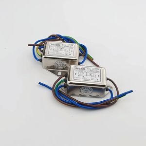 Bộ lọc nhiễu tổng đầu nguồn điện 1 pha 220v 3A 6A 10A cho camera servo PLC audio âm thanh dòng AC DC Noise filter