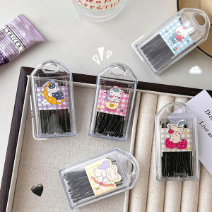 30Pcs Solid Color One Line Hair Clip Female Bangs Clip Multi-purpose Metal Hair Clip LovelylifeFu