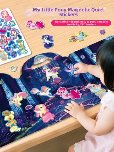 YOUYOUSHU | Educational Magnetic Sticker Book For Kids 3-6 Years Reusable