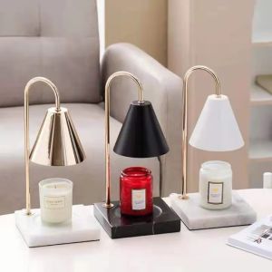 พร้อมส่ง Candle Warmer ชุดหอม ไม่ต้องจุดเทียนใช้ไฟอีกแล้ว โคมไฟละลายเทียนหอม, โคมไฟู่นเทียนหอมฐานหินอ่อน, โคมไฟเทียนหอมโคมไฟู่นเทียนละลายขี้ผึ้ง