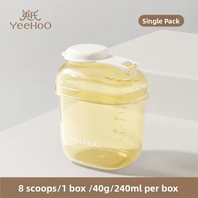YeeHoO KIDS | Baby Formula Dispenser Box Portable Meal-by-meal Design