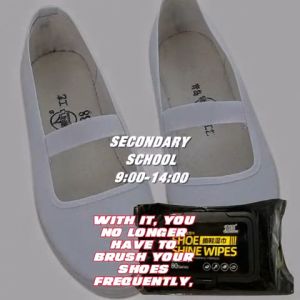 (160s) Shoe Shine Wipes (Thickened Version)