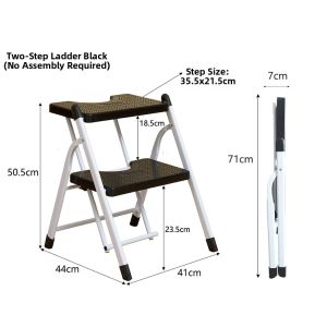 YSF | Folding Two-step Ladder Multifunctional Home Use