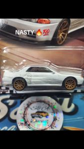 โมเดล NISSAN SKYLINE GT-R (BNR32) ลิขสิทธิ์แท้ Hot wheels Premium ชุด BOULEVARD เบอร์ 99 (ล้อยาง) JP320# พร้อมส่ง