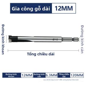 DIYUE | Mũi Khoan Hợp Kim Hình Lục Giác cho Cửa và Tấm
