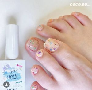 South Korea Import Bevlah Material Glue Small Colored Egg Cake Broken G67