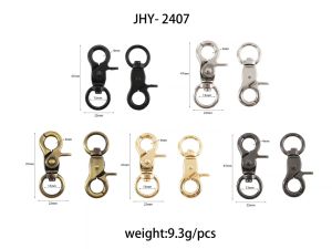 [HÀNG MỚI] Set 2 móc càng cua nhí móc chó bằng kim loại cao cấp phụ kiện túi xách size 13mm JHY-2407#ssl_accessories