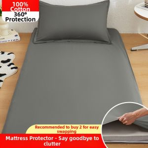 HEYUE | Student Use 100% Cotton Mattress Cover Set 90x190cm