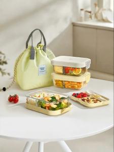 KIMS COOK | Microwave Safe Divided Meal Box