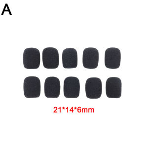 10PCS Mini Microphone Foam Covers Mic Protector Covers Replacement Headset Windscreens Cover Microphone Sponge Covers for Mic