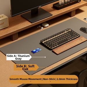 High-end Office and Gaming Pad Luxe Leather Extra Large
