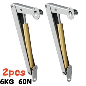 2Pcs Heavy Duty Gas Struts60N-200N Soft Close Lid Support HingesLid StayGas Shocks Springs Auto Slow Lowering Lid Lifters