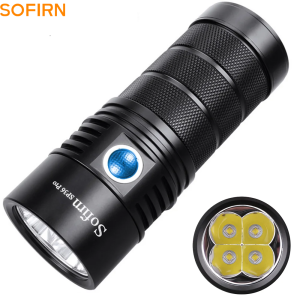 Sofirn | Đèn Pin Cầm Tay LED SOFIRN SP36 Pro 8000lm Siêu Sáng Sạc USB-C 4 Chip SST40 Đèn Pin Di Động Dùng Cho Cắm Trại Chống Nước