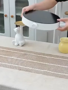 เตาไฟฟ้า เตาแม่เหล็กไฟฟ้า เตาแม่เหล็กไฟฟ้าอเนกประสงค์แบบกลม เครื่องใช้ไฟฟ้าขนาดเล็ก