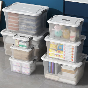 Transparent Lid Extra Large Clothing Storage Box