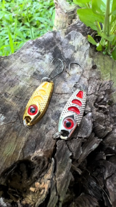 Eye Spoon Fishing Lure Bait UL Ultra Light Killer Gewang Casting Mancing Sebarau Tengas KelahMetal Lure