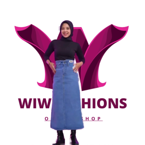 ROK JEANS WANITA - ROK JEANS SLIT HIGHWAIST KOREAN STYLE - ROK JEANS SKIRT PANJANG - COD