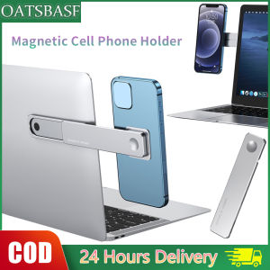 OATSBASF Dual Screen Magnetic Phone Stand Holder Aluminum For Laptop Interactive Computer Screen Side For PC Laptop Notebook iPad