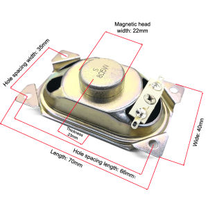 【Y】Ultra-Thin 4070 LCD Monitor TV Speaker Horn 7x4cm 4/8/16 Ohms 1/2/3/5 Watt DIY Loudspeaker Accessory for Electronics