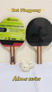 Bet Tenis Meja Adams Series / Bad Pingpong Tenis Meja Adams Isi 2 + Bola