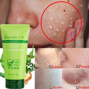 Aloe Vera Gel Tẩy Tế Bào Chết 60G Làm Sạch Sâu Tẩy Tế Bào Chết Cải Thiện Cơ Mụn Đầu Đen Và Mụn Trứng Cá