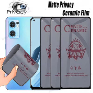 Matte Ceramic Privacy Screen Protector For OPPO Realme C55 C51 C53 C35 11 6 7 8 C17 C67 7 Pro 5 C3 C11 2021 C12 C21Y C30S C33 Note 50 Reno 8T 8 3 7 Pro 4F 4 Lite SE 5 6 6Z 7Z 8 8Z 11F F9 F11 Pro Anti-spy Film