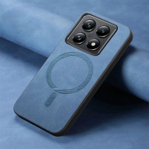 Ultra Thin Magnetic Leather Case for Xiaomi 14T 13T Pro Poco X6 X5 M6 Pro Shockproof Cover