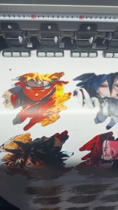 Stiker Anime Naruto & Code Geass: Vinyl & Visor Printcut Siap Tempel