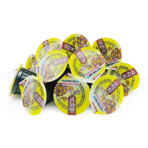 Double Coin Brand Turtle Jelly Cup 1000g Bulk Original Flavor Cool Autumn Pear Loquat Paste Snack Gelatinous Dessert