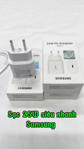 Bộ sạc điện thoại siêu nhanh 25WChĩnh hãng Samsung